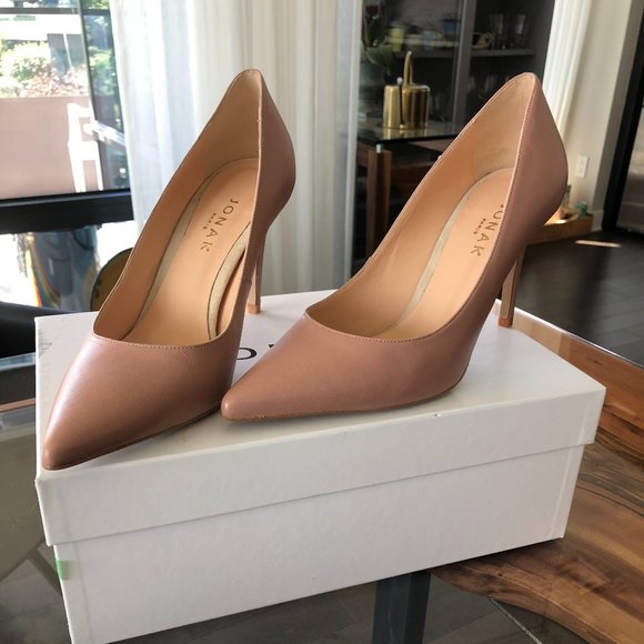 Jonak Pump with pointed toe in Rose - Picture 3 of 4